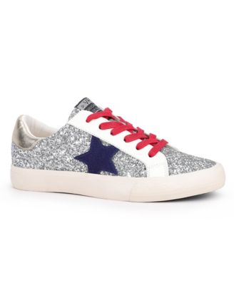 GRANDE - SILVER GLITTER MULTI Women's's Sneaker by Vintage Havana