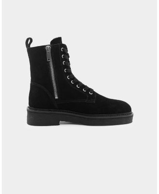 Mens Chunky Boot Suede