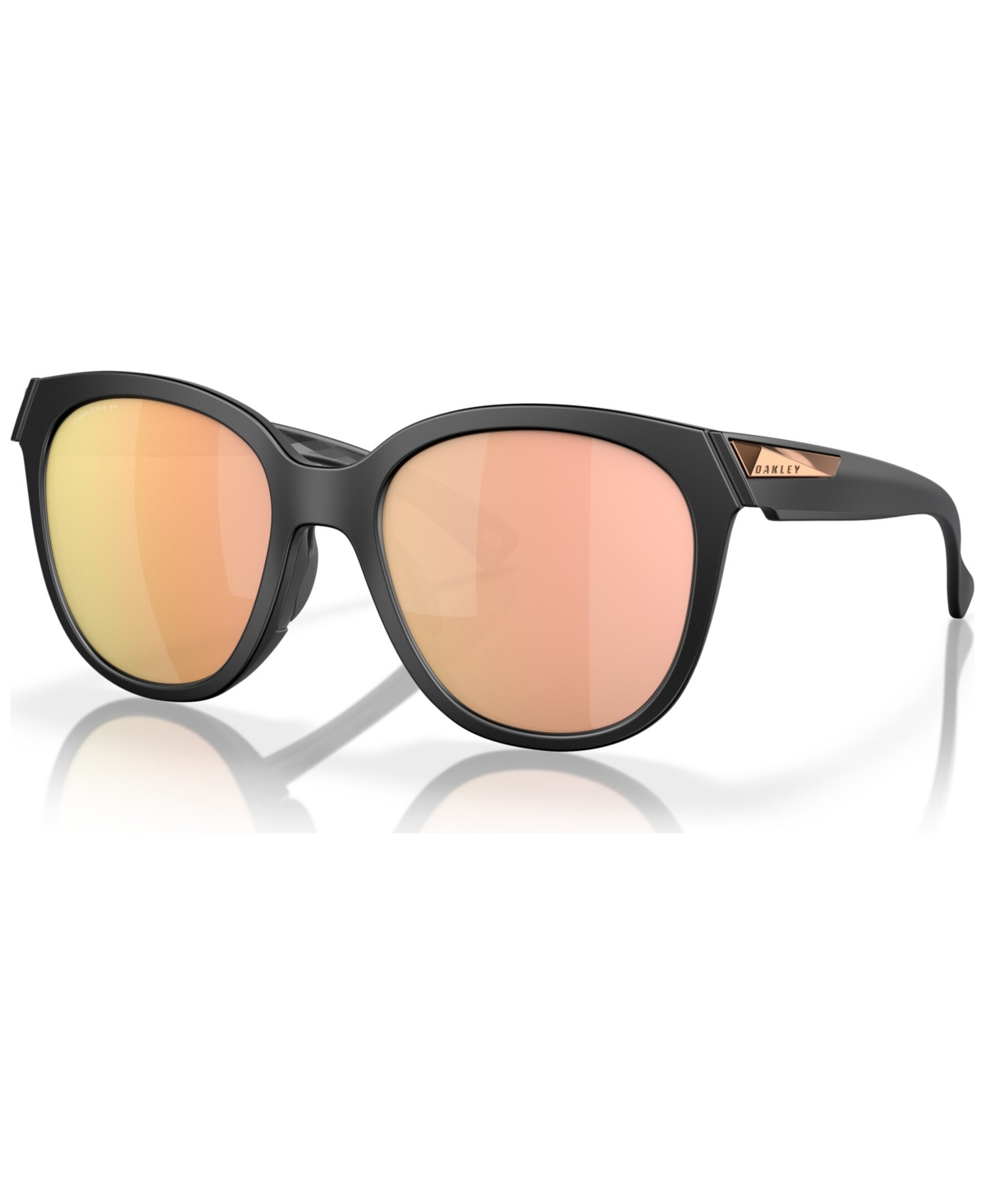 Oakley Low Key Women's Polarized Sunglasses, Oo9433 In Matte Black