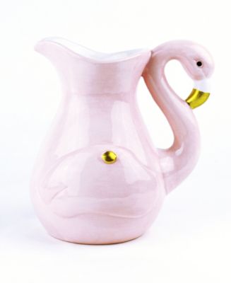 8 Oak Lane Ceramic Pitcher - Macy's