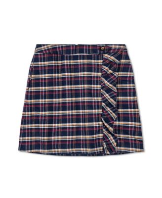 Women's Flannel Ruffle Skirt