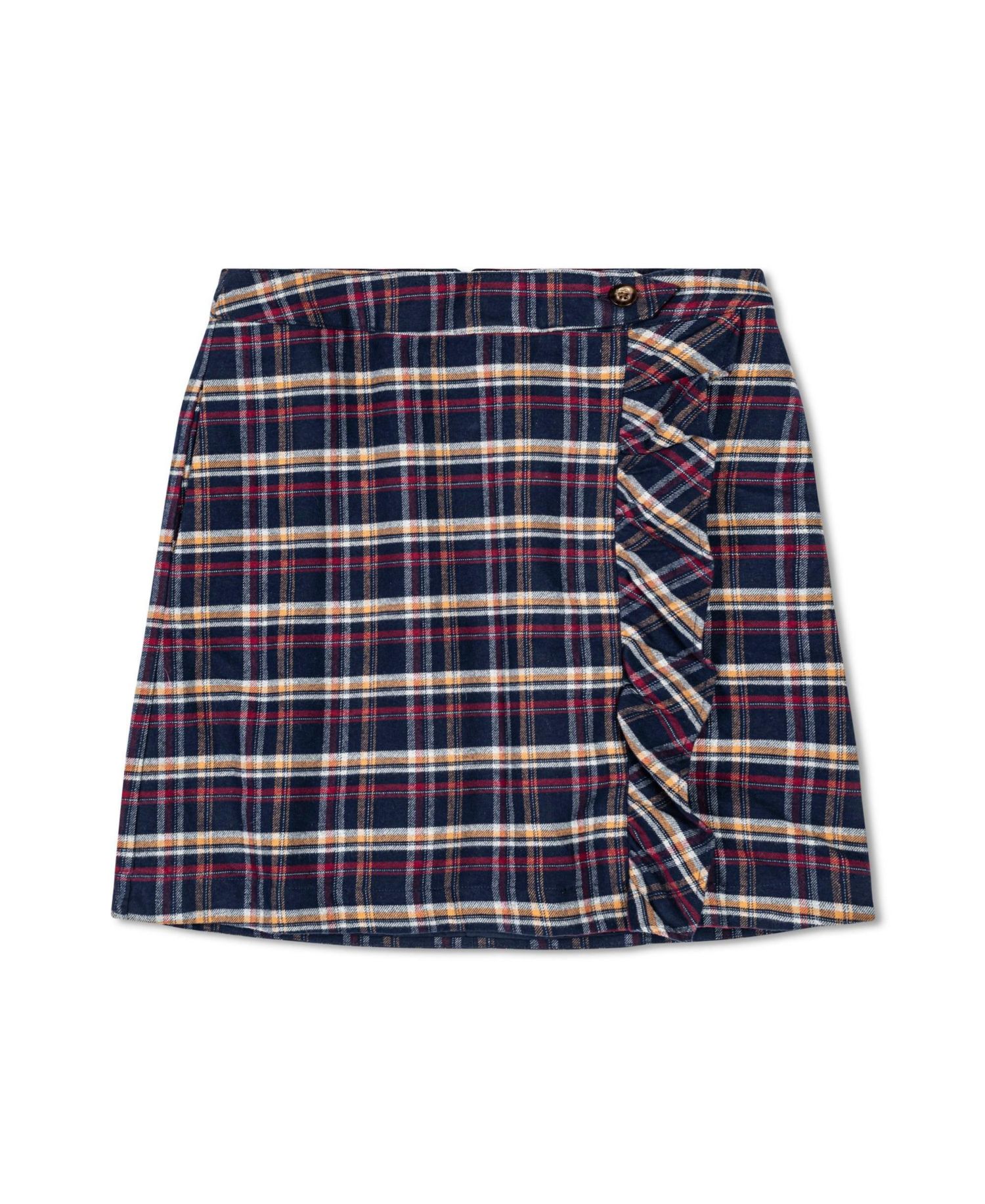 Women's Hope and Henry Flannel Ruffle Skirt