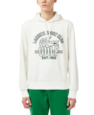 Lacoste - Men's Relaxed Fit Long Sleeve Golf Graphic Hoodie