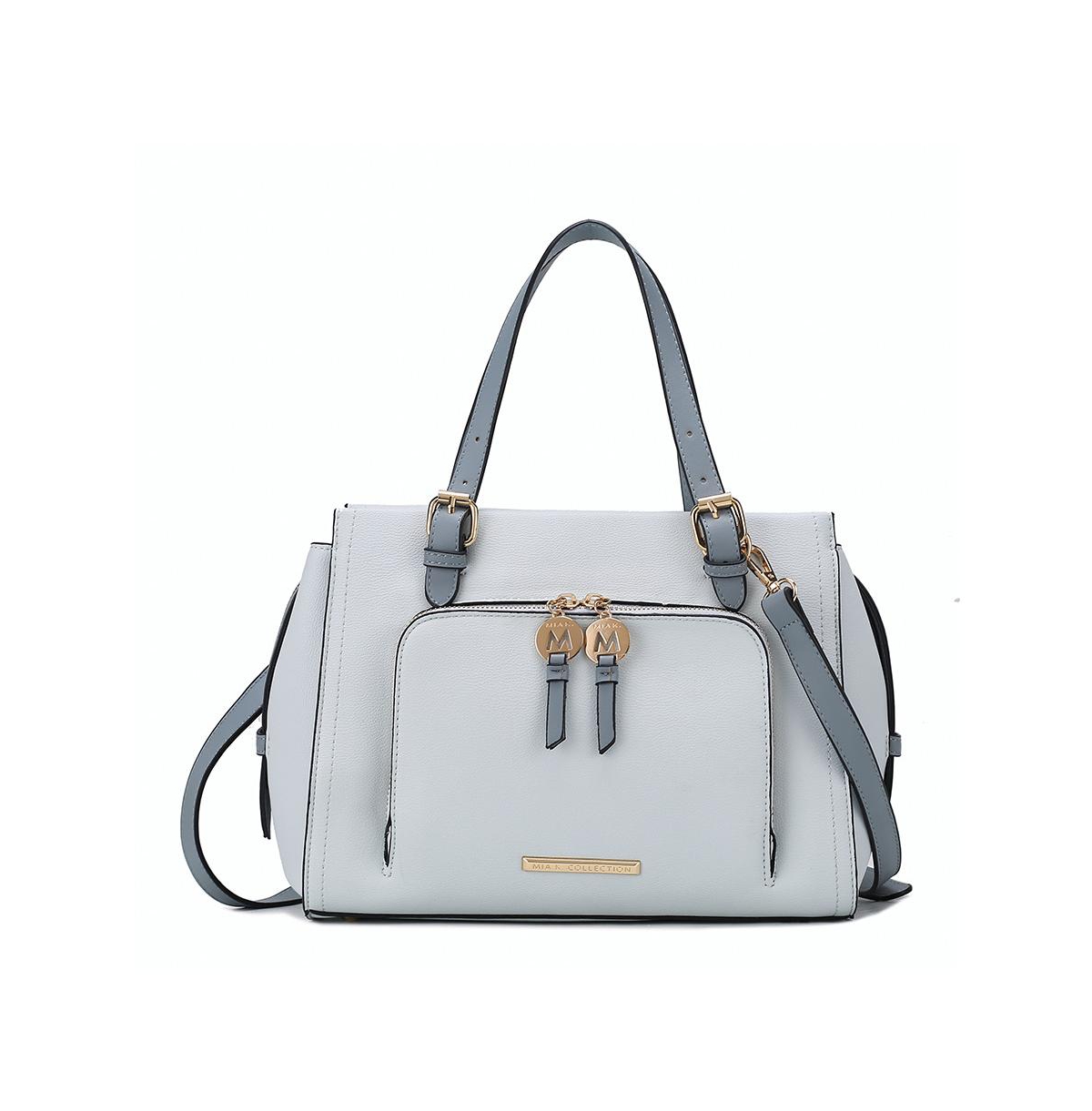 Mkf Collection Elise Color-block Satchel Handbags by Mia k