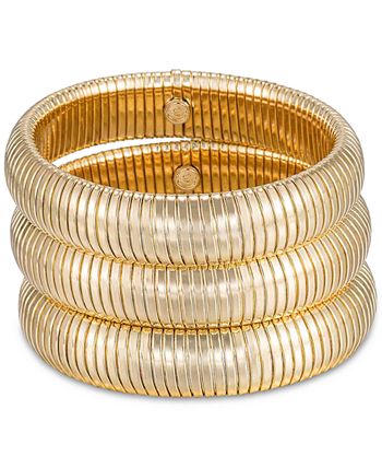 Mini Flex Snake Chain Bracelet- Gold