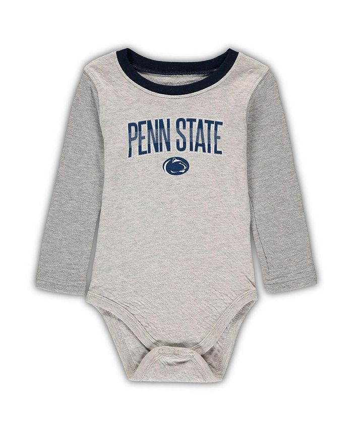 Wes And Willy Boys Long Sleeve Pennant Jersey - 100% Cotton, Officially Licensed NCAA Team Apparel