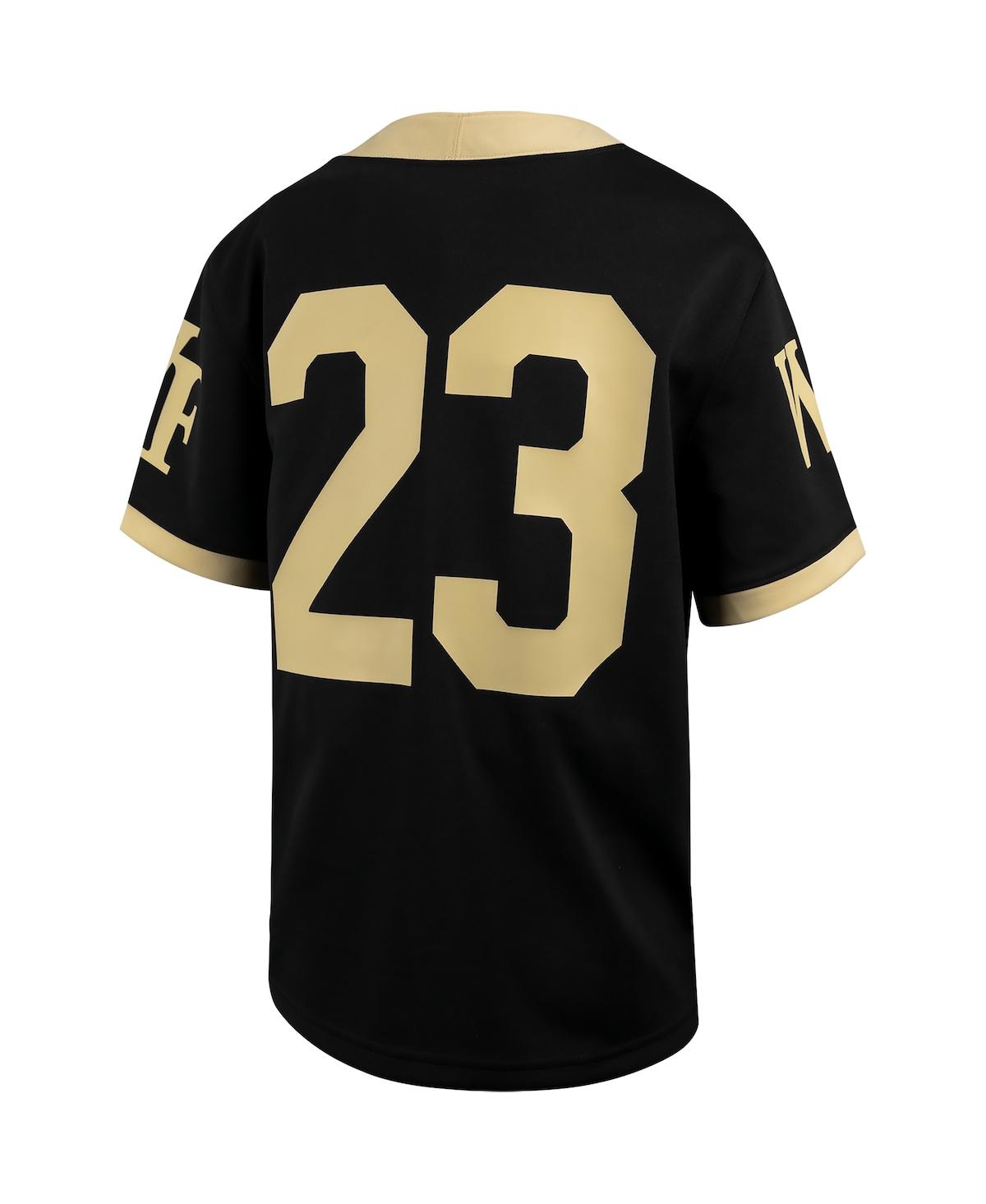 Big Boys Nike #23Wake Forest Demon Deacons Untouchable Replica Game Jersey - Black