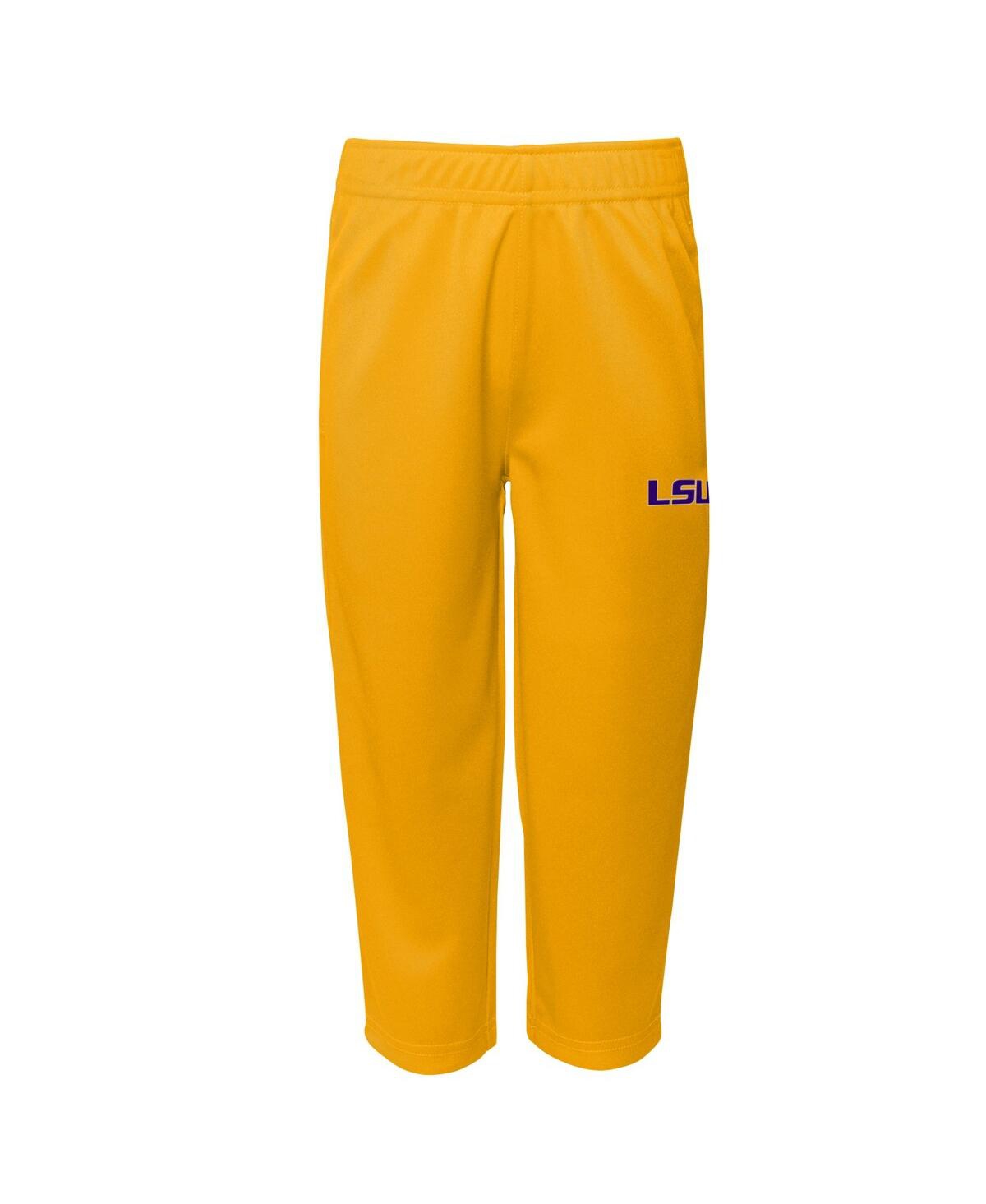 Outerstuff Toddler Boys And Girls Purple Lsu Tigers Two-piece Red Zone Jersey And Pants Set In Purple