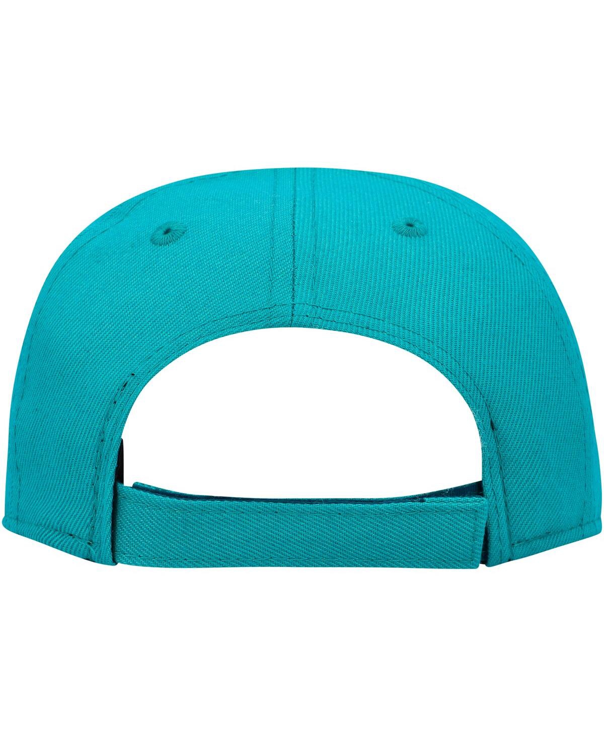 New Era Infant Boys And Girls  Aqua Miami Dolphins My 1st 9fifty Snapback Hat In Aqua