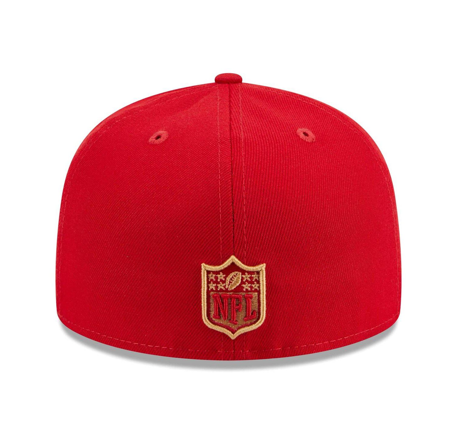 Men's Scarlet San Francisco 49ers Main Patch 59FIFTY Fitted Hat