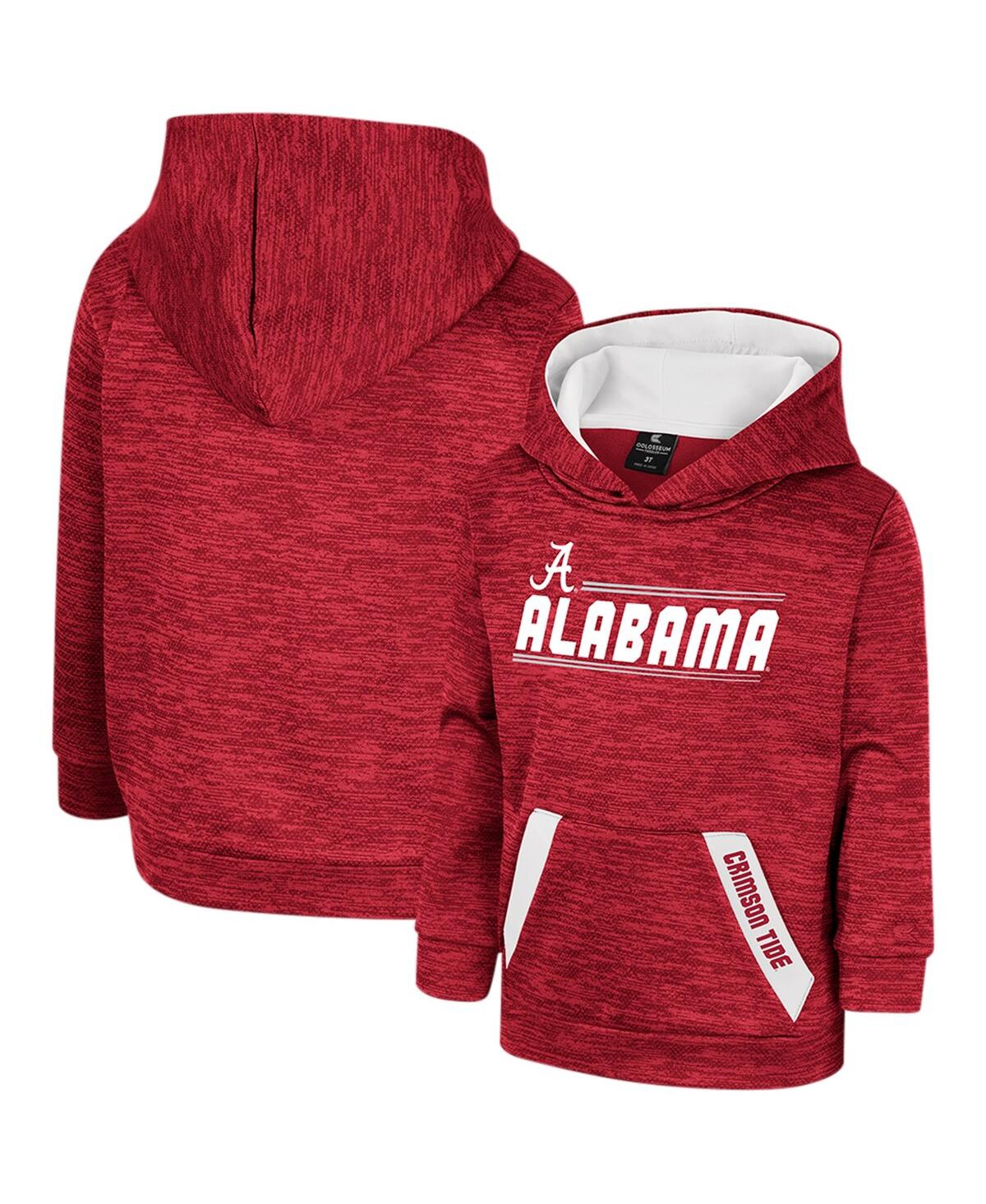Colosseum Babies' Toddler Boys And Girls  Crimson Indiana Hoosiers Live Hardcore Pullover Hoodie