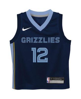 Toddler Boys and Girls Ja Morant Navy Memphis Grizzlies Swingman Player Jersey - Icon Edition
