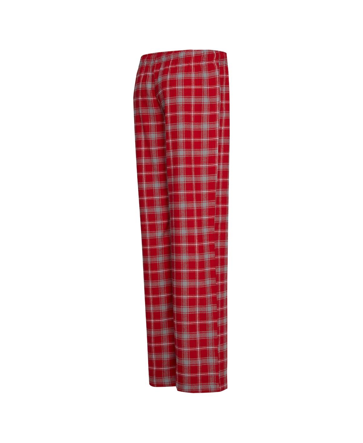Concepts Sport Women's  Cardinal, Gray Usc Trojans Arctic T-shirt And Flannel Pants Sleep Set In Cardinal,gray