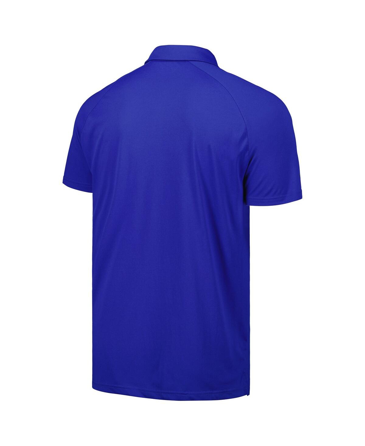 Shop Levelwear Men's  Royal Los Angeles Dodgers Sector Batter Up Raglan Polo Shirt