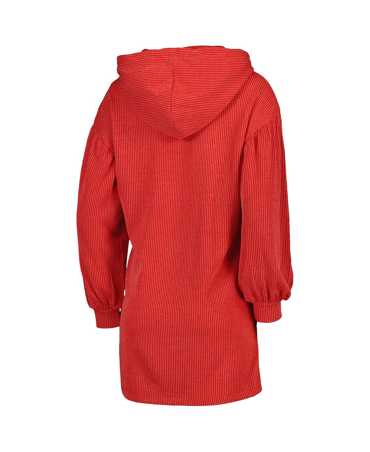 Gameday Couture Red Georgia Bulldogs Game Winner Vintage Wash Tri-blend Dress In Red