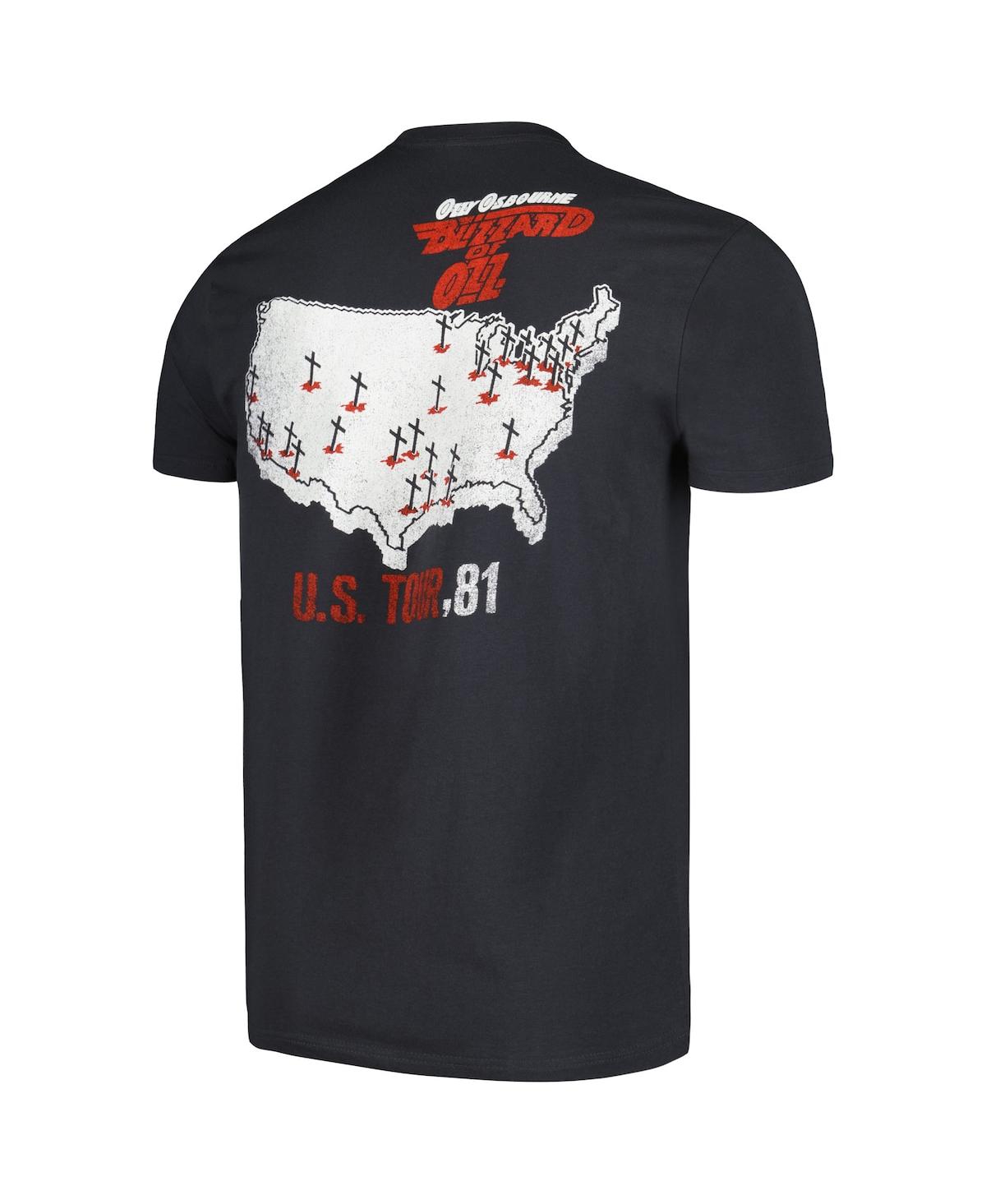 Men'sOzzy Osbourne Blizzard of Ozz T-shirt - Charcoal