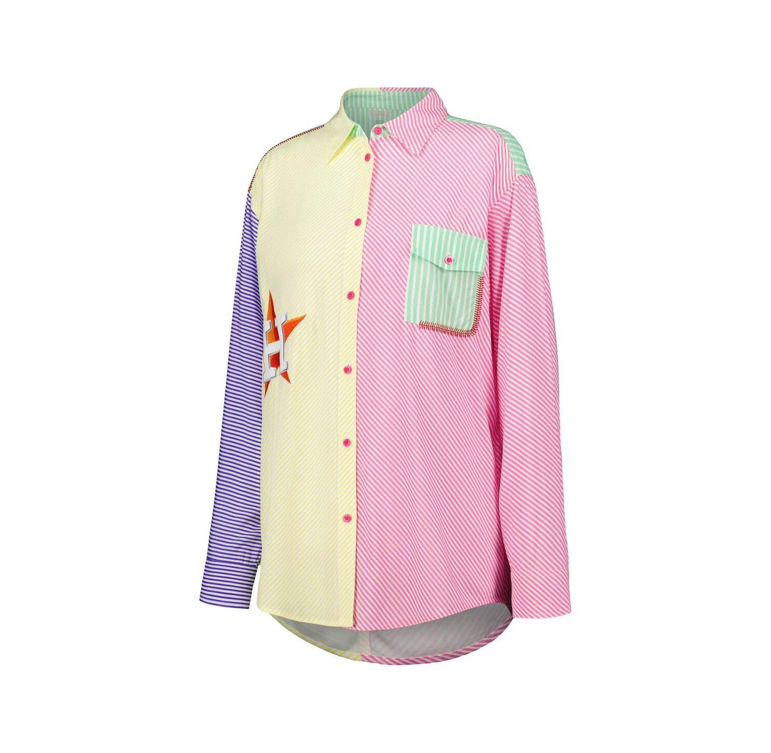 Women's Houston Astros Button-Up Shirt