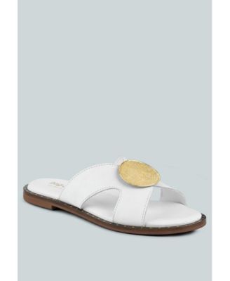 EUDORA Womens Embellished Slip-on flats