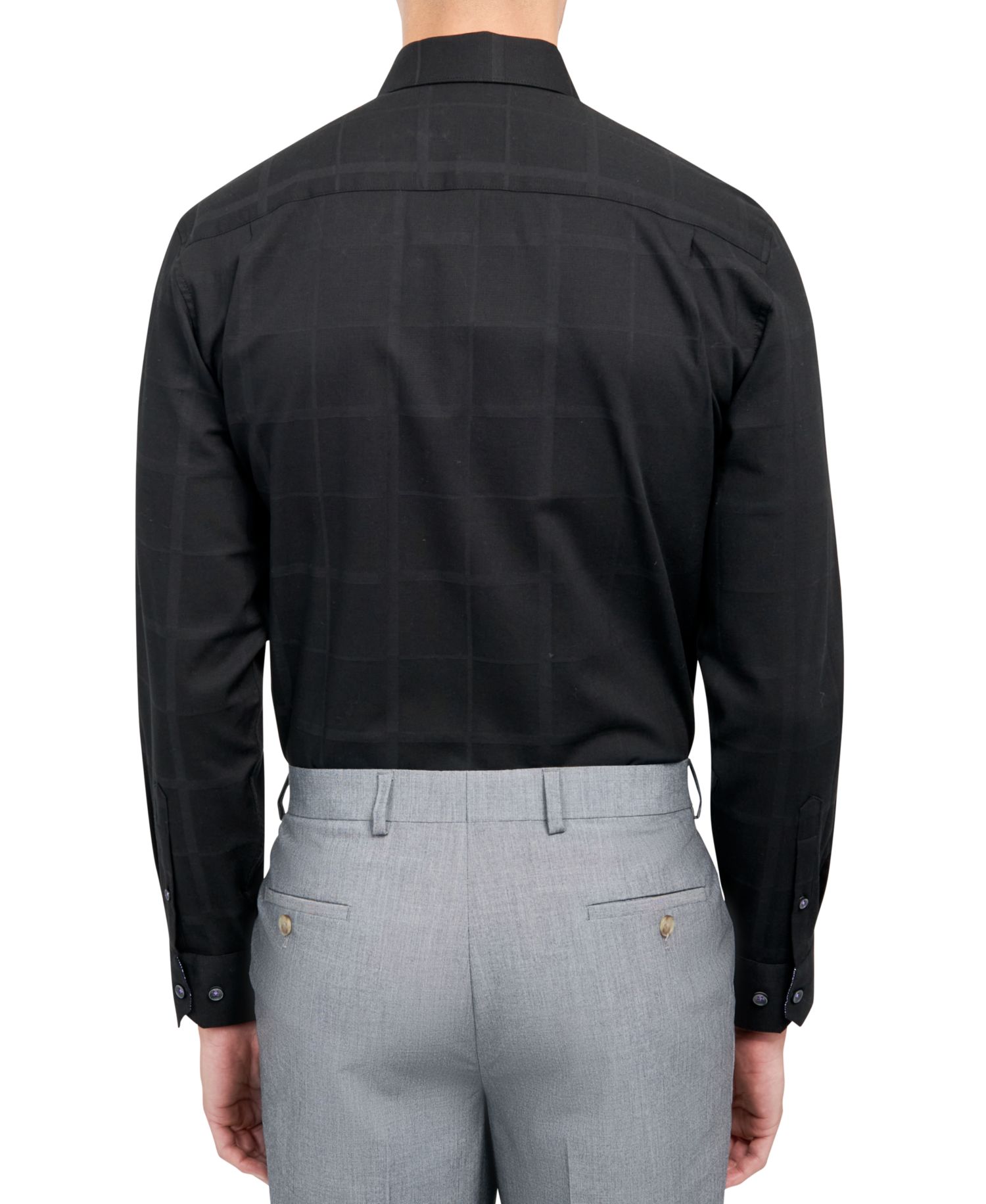 Men's Regular-Fit Check Dress Shirt
