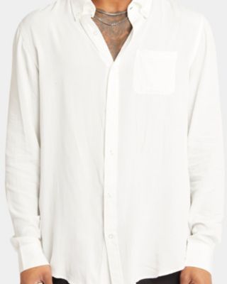 Mens Crete Long Sleeve Button Up Shirt