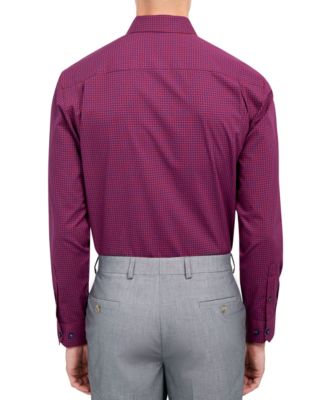 Men's Regular-Fit Gingham Dress Shirt