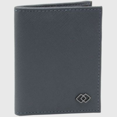 Men's Men RFID Leather Wallet Slim Front Pocket Wallet Business Card Case