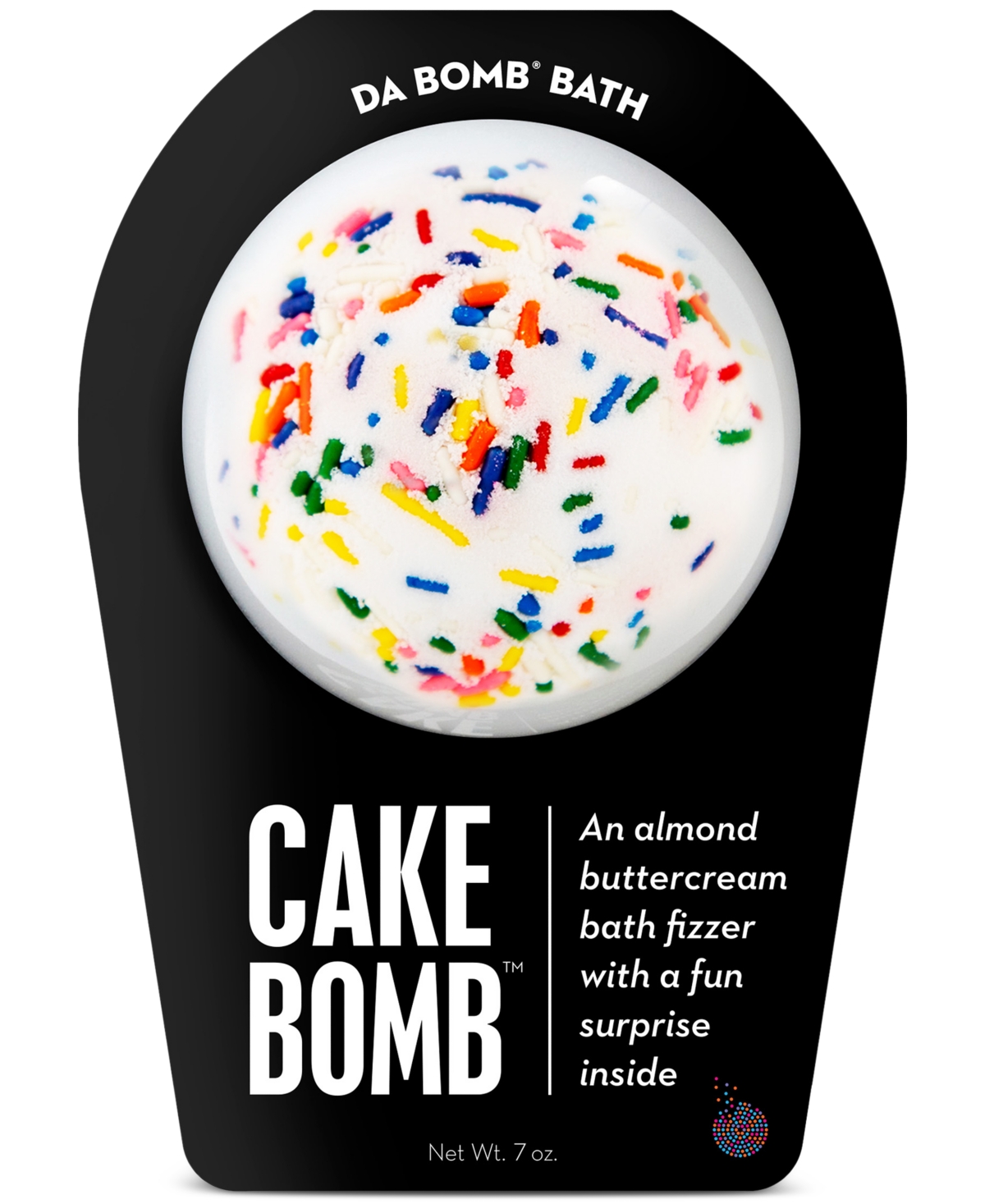 Cake Bath Bomb, 7 oz. - Cake Bomb