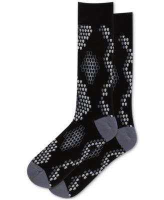 Hot Sox - Men's Snake Skin Patterned Crew Socks