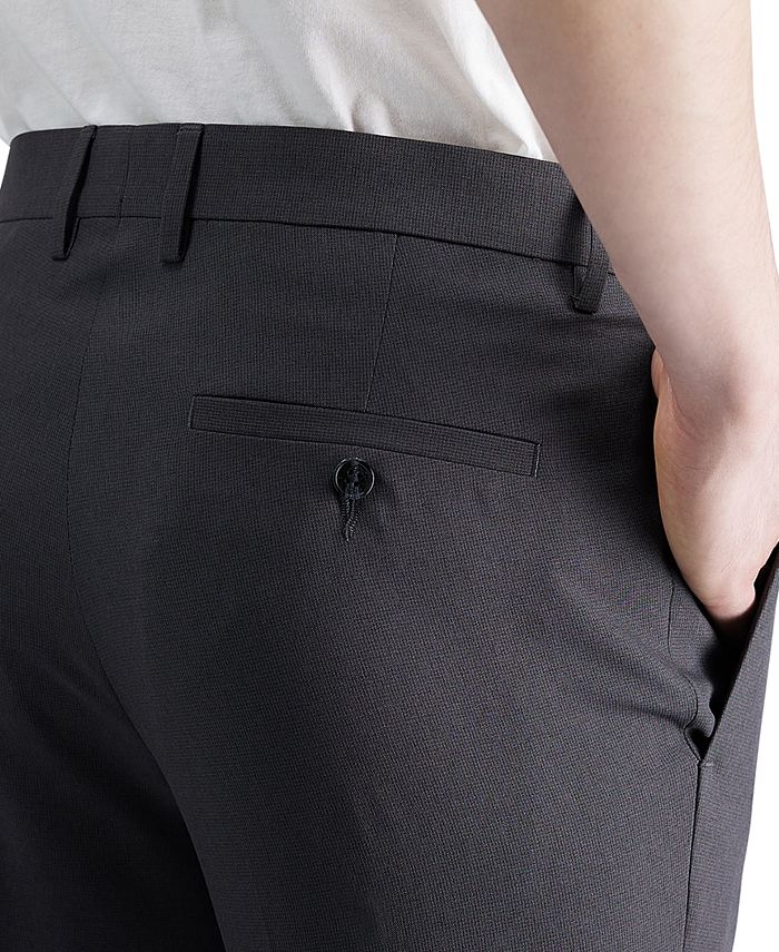 Cole Reaction Men's ModernFit MicroCheck Dress Pants Macy's