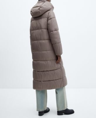 MANGO Women's Quilted Cross Jacket