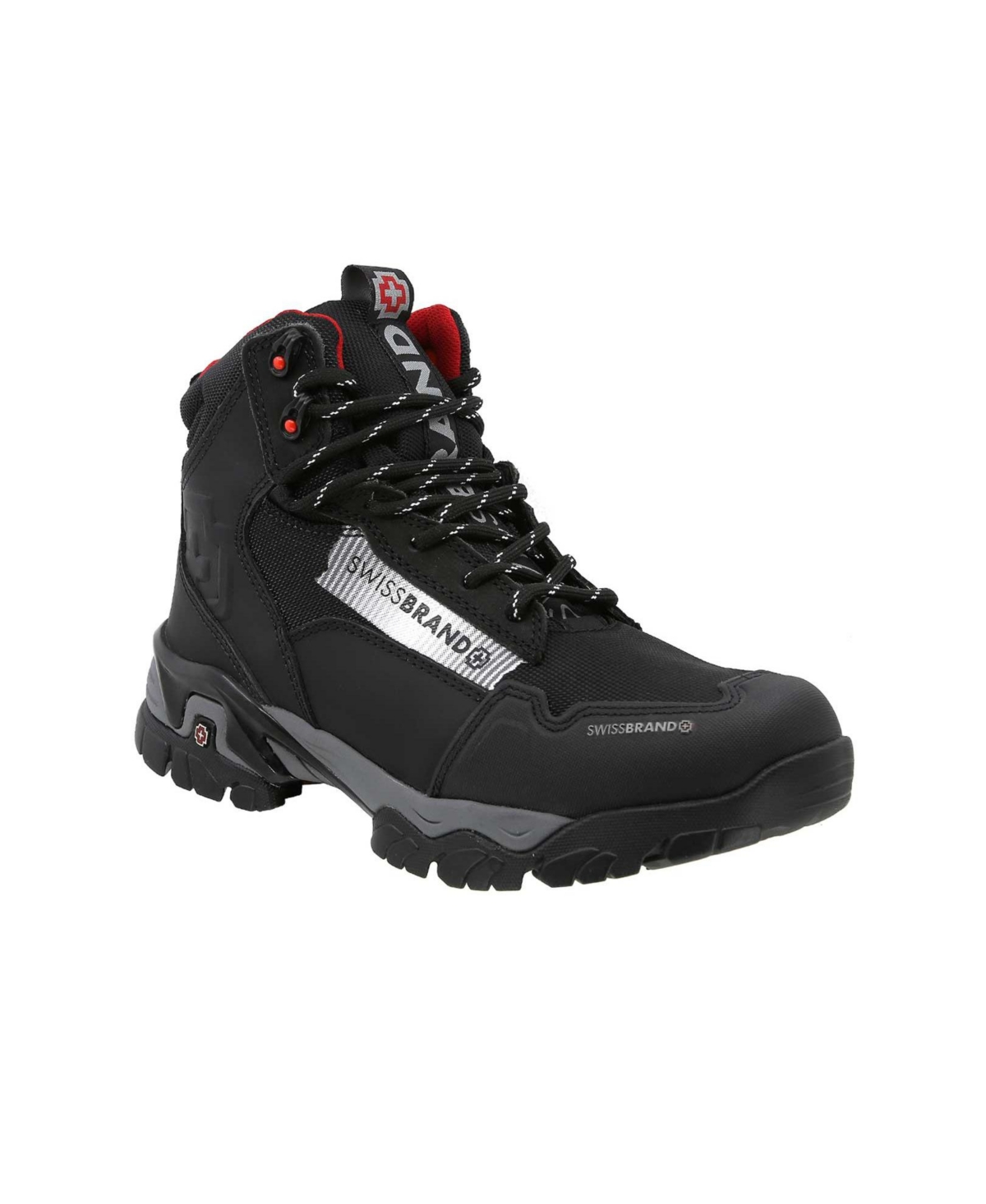 Hiking Boot Alpes Black By Swiss brand - Black