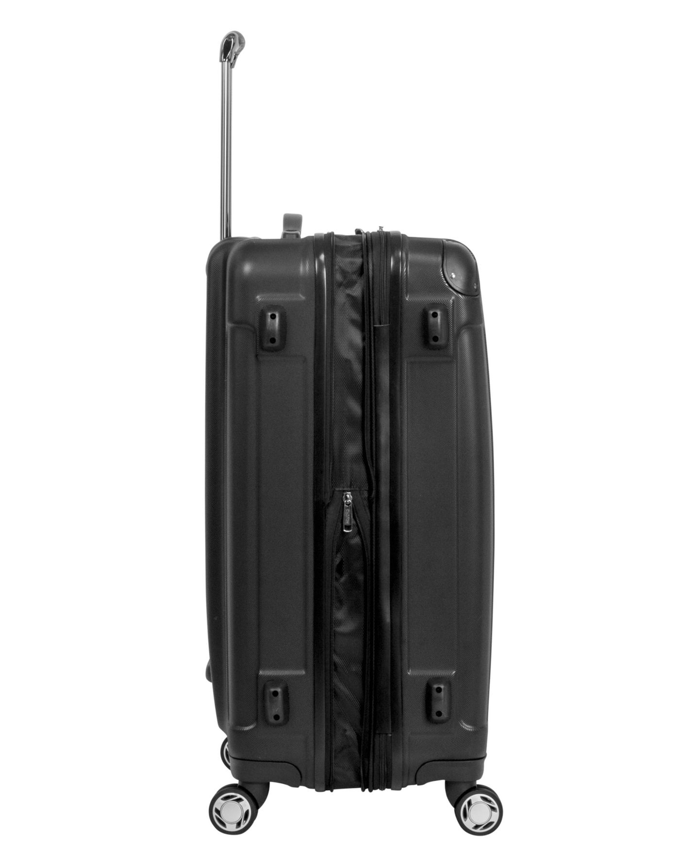 Чемоданы Kenneth Cole Reaction Renegade 3-Piece Hardside Expandable Spinner Luggage Set, цвет: Чёрный — фото 5