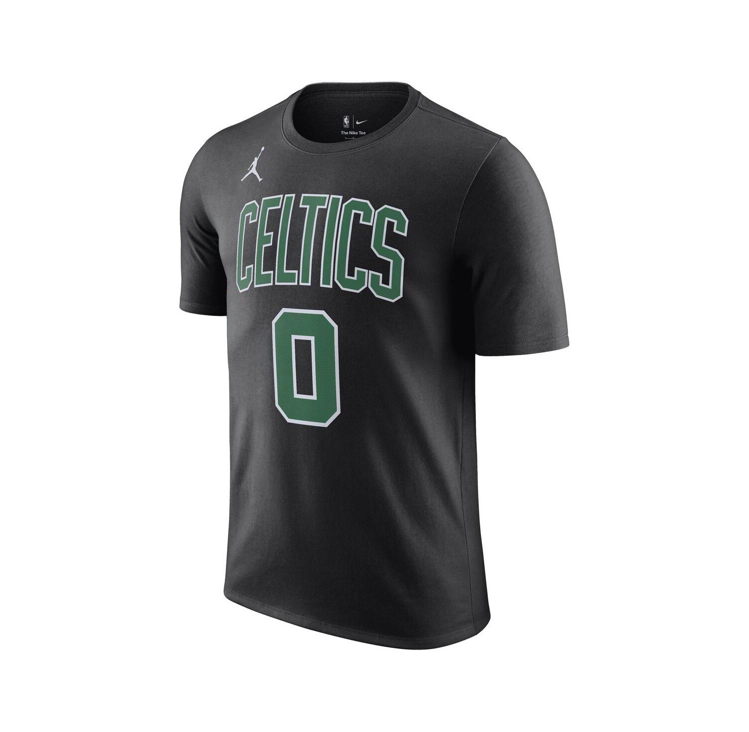 Men's Jayson Tatum Black Boston Celtics 2022/23 Statement Edition Name and Number T-shirt