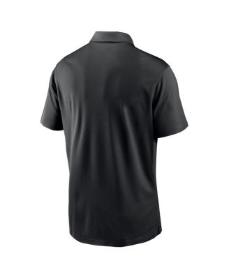 Men's Black Carolina Panthers Vapor Performance Polo Shirt