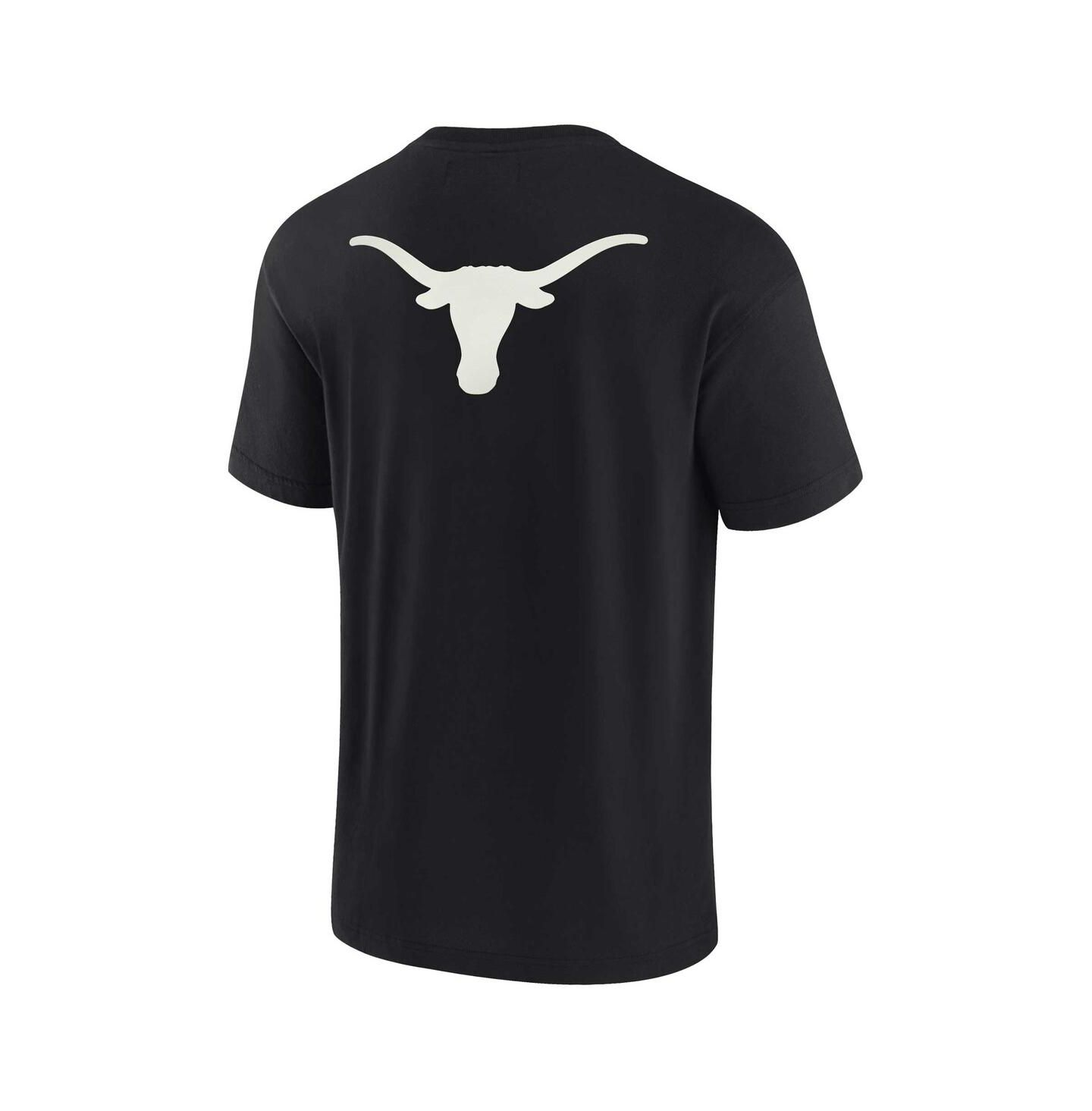 Футболка Fanatics Signature Black Texas Longhorns Super Soft Short Sleeve — фото 2