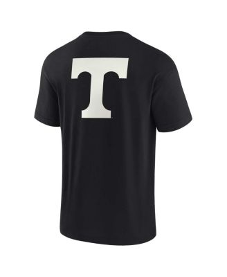 Men's and Women's Black Tennessee Volunteers Super Soft Short Sleeve T-shirt