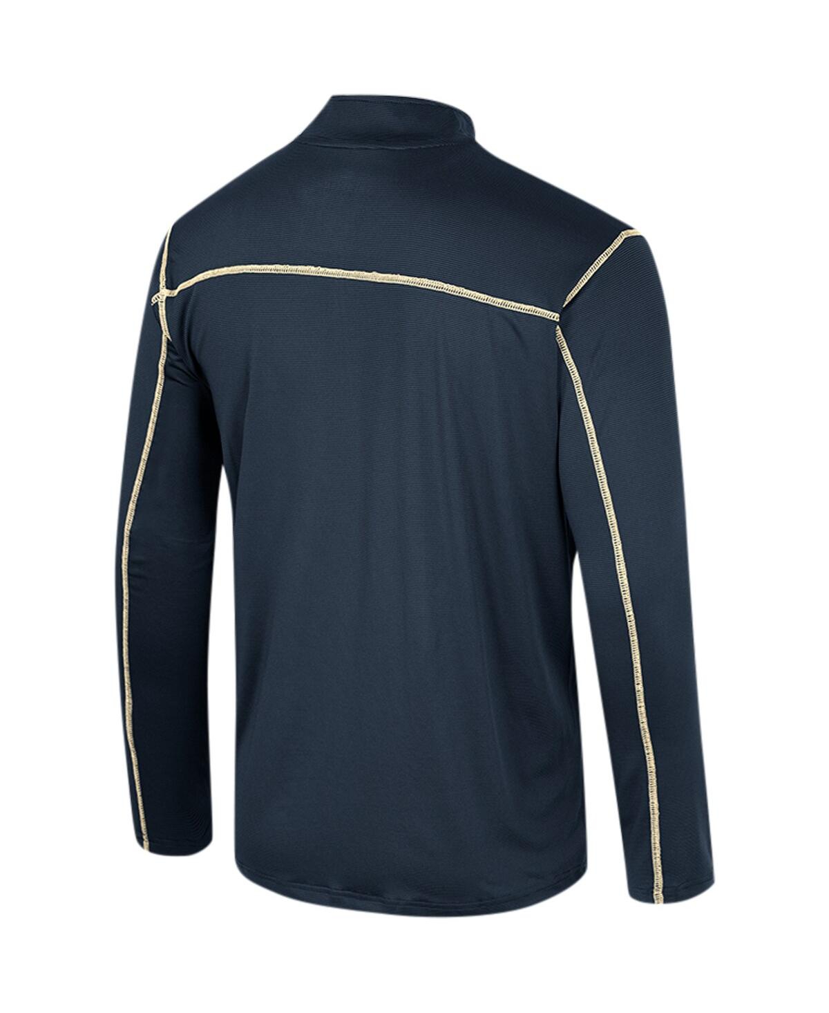 Colosseum Men's  Navy Notre Dame Fighting Irish Cameron Quarter-zip Windshirt In Navy
