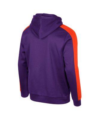 Men's Purple Clemson Tigers Reese Full-Zip Hoodie