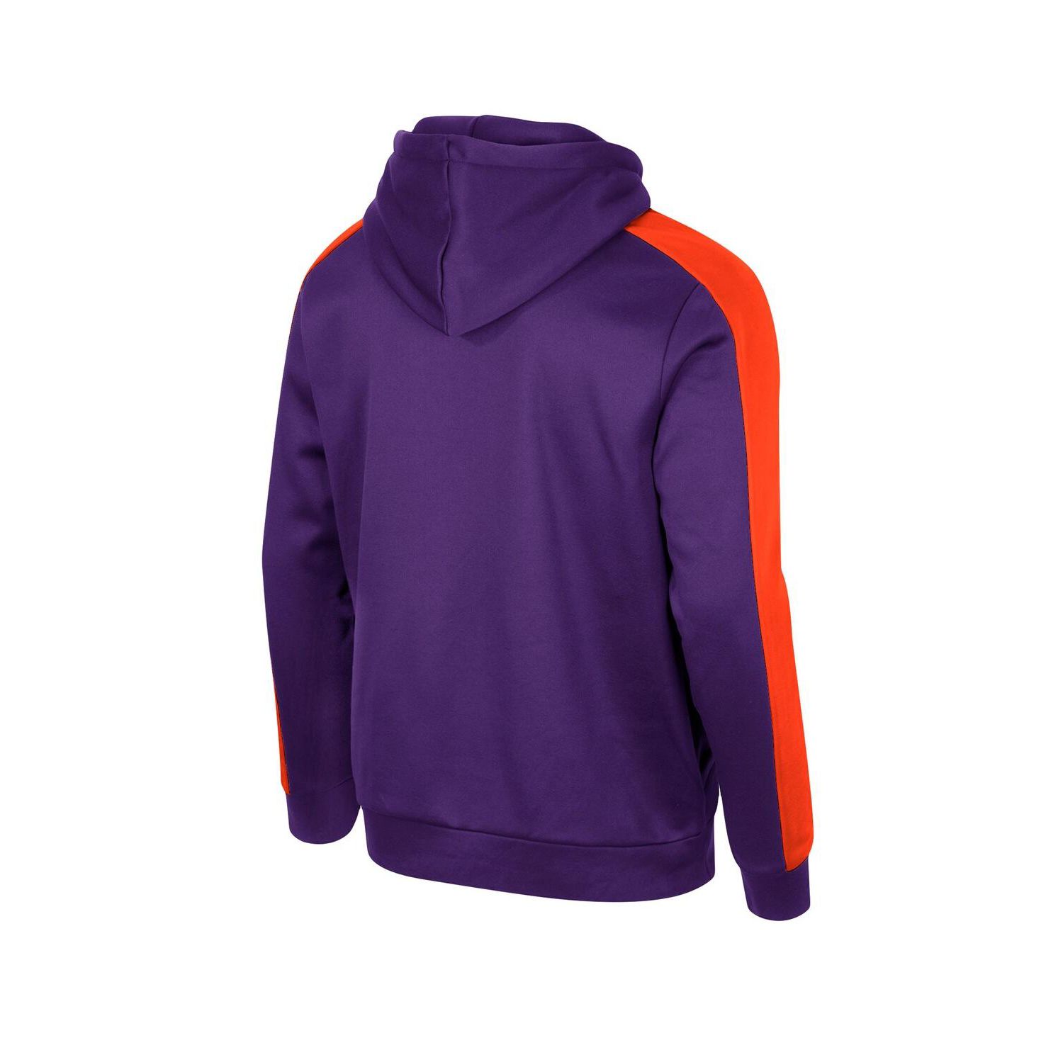Men's Purple Clemson Tigers Reese Full-Zip Hoodie