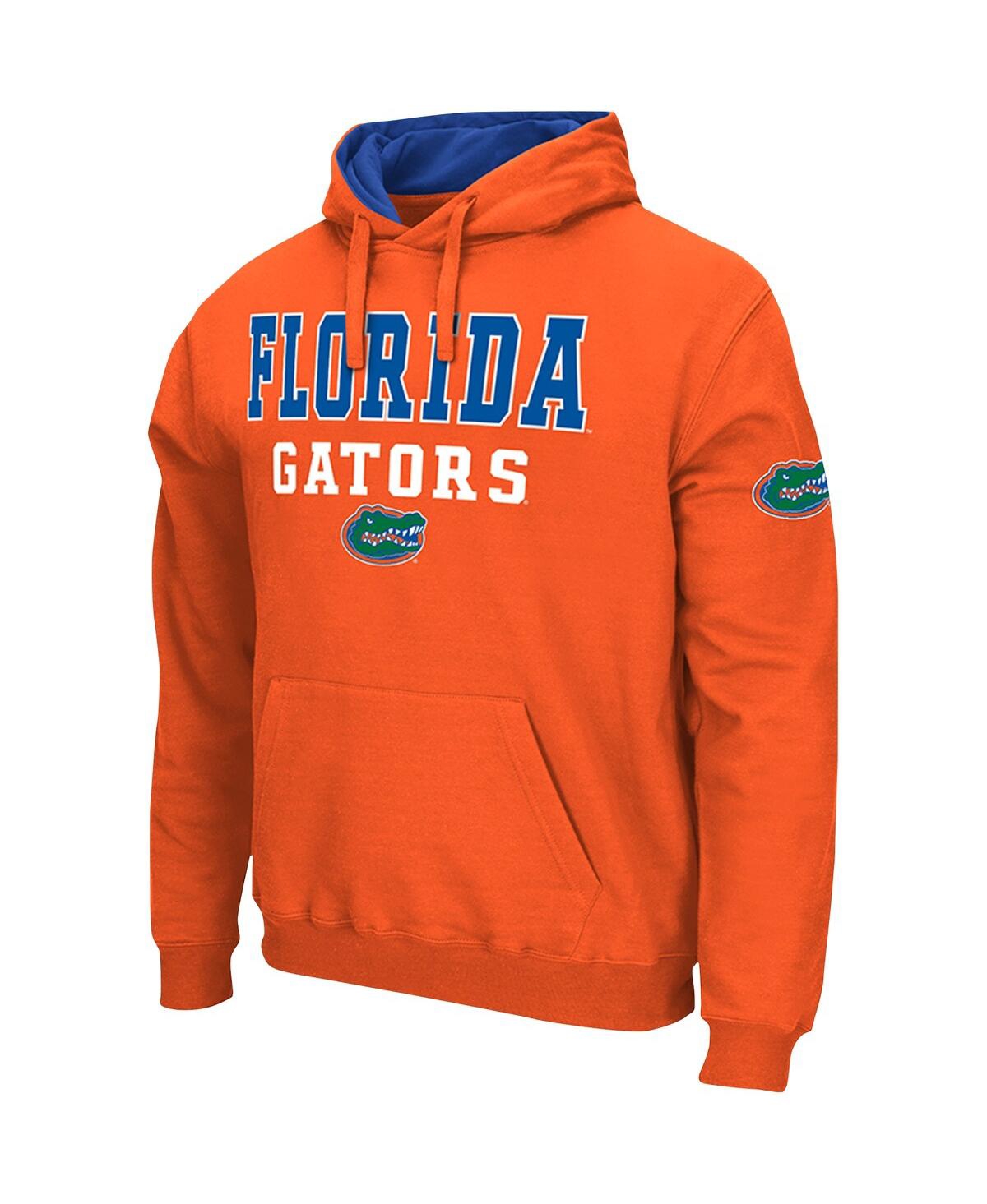 Shop Colosseum Men's  Orange Florida Gators Sunrise Pullover Hoodie