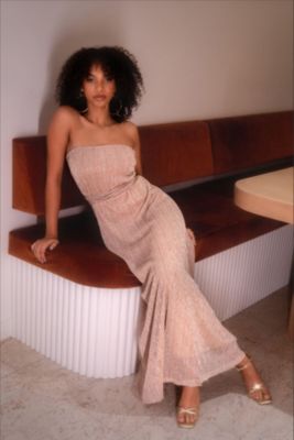 Womens Farley Strapless Maxi Dress