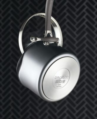 A1 Series with ScratchDefense Technology Aluminum 3-Quart Nonstick Induction Straining Sauce Pan with Lid