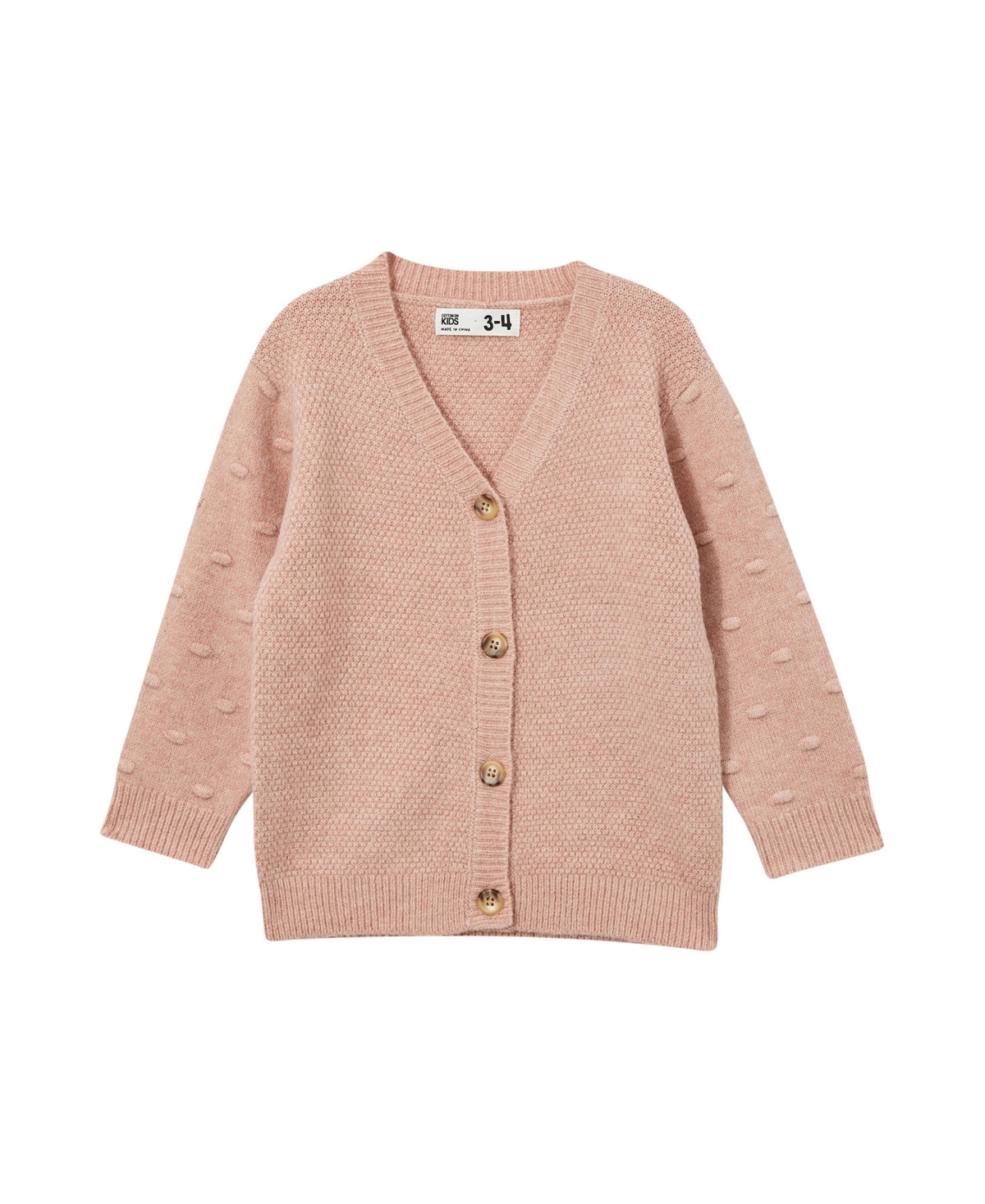 Cotton On Babies Toddler Girls Suzie Cardigan Sweater In Zephyr
