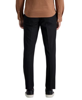 JMH Men's 4 Way Stretch Slim Fit Flat Front Dress Pant