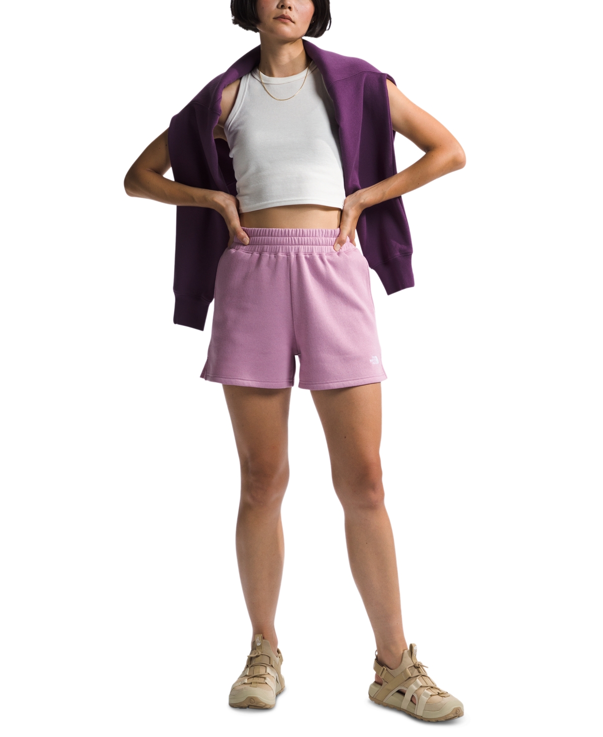 The North Face Women's Evolution Pull-on Shorts In Mineral Purple