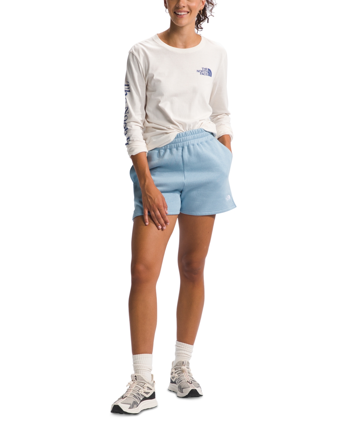 The North Face Women's Evolution Pull-on Shorts In Steel Blue