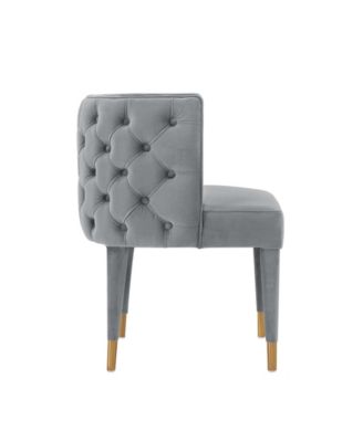 Maya 2-Piece Velvet Upholstered Dining Chair Set