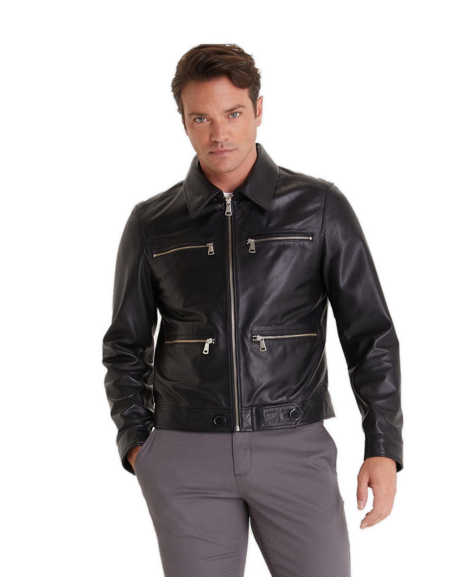 Men's Marcus Leather Jacket