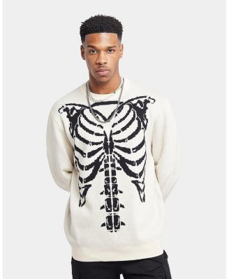 XXIII Mens Isaac Knit Skeleton Sweater Macy s