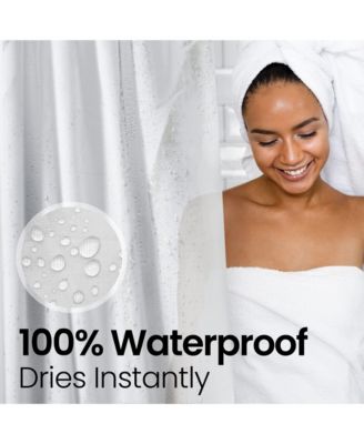 8G PEVA Extra Heavy Weight Shower Curtain Bathroom